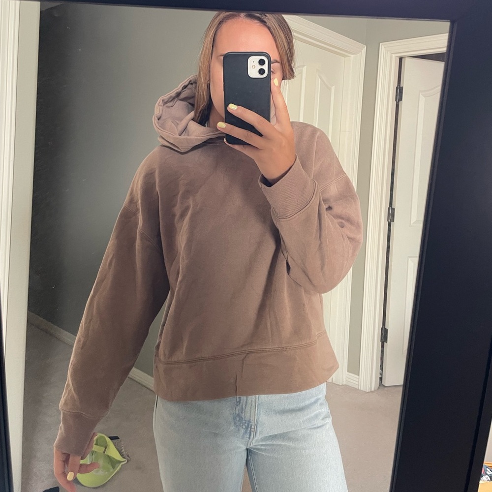 Brown Zara hoodie